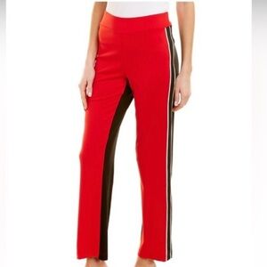 Anne Kline Red and Black Women's Pants